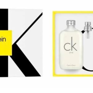 Set CK One Calvin Klein 4pc Set 200 EDT Mini 15 ml edt Lotion 200 ml Body Wash
