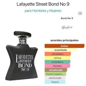 Inspirado en Lafayette Street Bond No 9 EDP