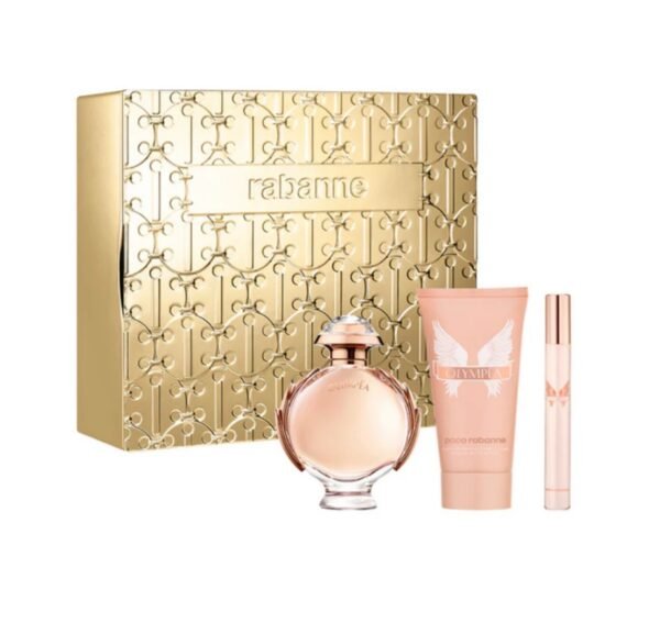 Paco Rabanne Olympea Estuche EDP 80 ml + Loción 100 ml + Mini 10 ml..