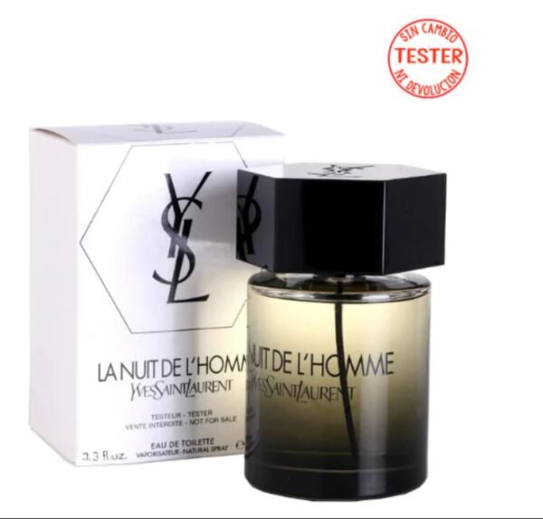 LA NUIT DE L'HOMME EDT 100 ML (TESTER - PROBADOR)- YVES SAINT LAURENT