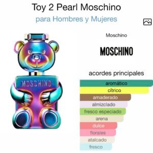 (W6) Inspirado en Toy 2 Pearl de Moschino EDP.