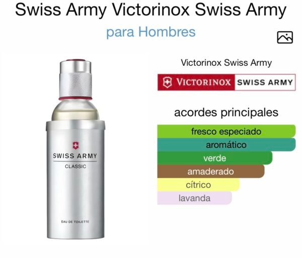 (Z184) Inspirado en Swiss Army de Victorinox Swiss Army EDP.