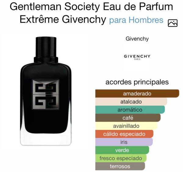 (Z183) Inspirado en Gentleman Society Eau de Parfum Extrême de Givenchy EDP.