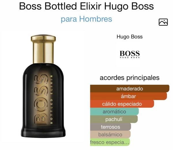 (Z182) Inspirado en Boss Bottled Elixir de Hugo Boss EDP.