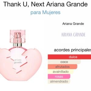 (D123) Inspirado en Thank U, Next de Ariana Grande EDP.
