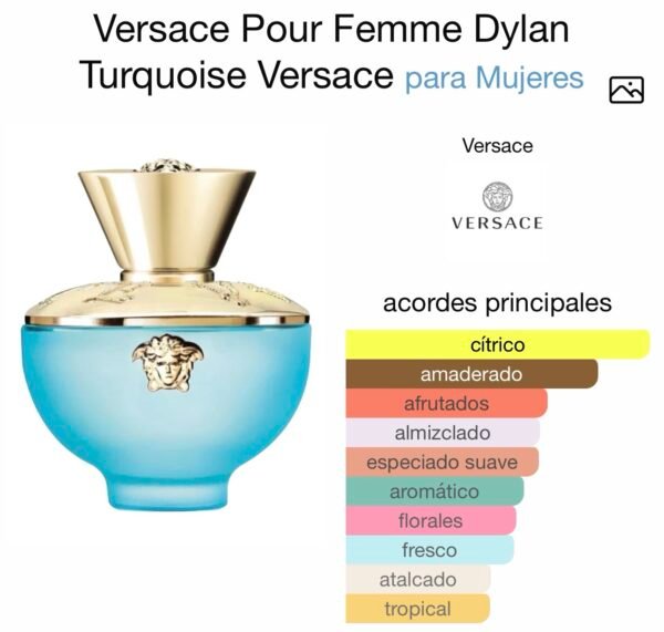 (D84) Inspirado en Versace Pour Femme Dylan Turquoise Versace  EDP.