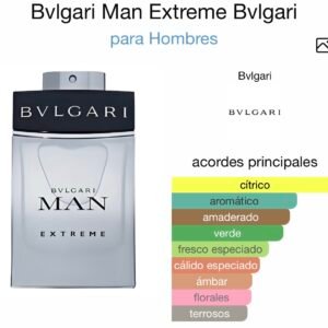 (X05) Inspirado en Bvlgari Man Extreme de Bvlgari EDP.