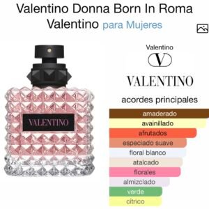 (D62) Inspirado en Valentino Donna Born In Roma de
Valentino EDP.