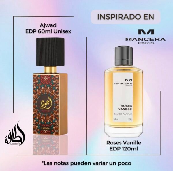 (W7) Inspirado en Ajwad de Lattafa Perfumes edp. - Imagen 2