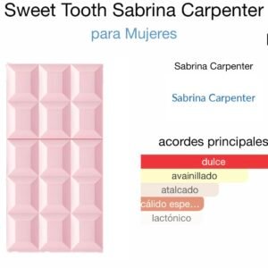 (F98) Inspirado en Sweet Tooth de Sabrina Carpenter edp. (próximamente).