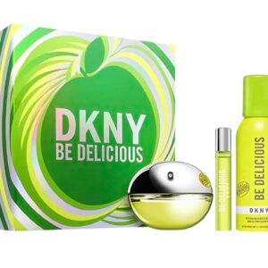 DKNY Be Delicious Estuche Edp 100 ml + 15 ml + S/M 150 ml