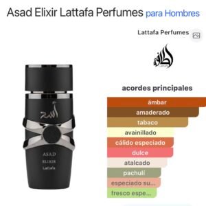(M105) Inspirado en Asad Elixir Lattafa Perfumes EDP.