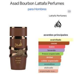 (M106) Inspirado en Asad Bourbon Lattafa Perfumes EDP.