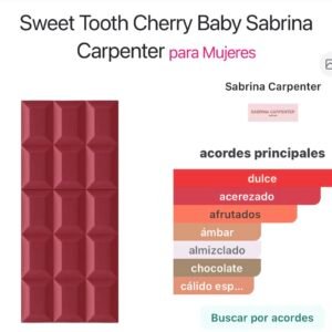 (F102) Inspirado en Sweet Tooth Cherry Baby Sabrina Carpenter EDP.