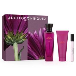 ADOLFO DOMINGUEZ
Estuche Dalia Absoluta Elixir Parfum 120 ml + 10 ml + Loción Corporal 75 ml