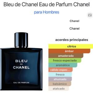 (M108) Inspirado en Bleu Eau de Parfum de Chanel EDP.