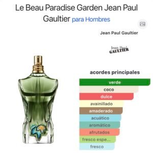 (M112) Inspirado en Le Beau Paradise Garden Jean Paul Gaultier EDP.