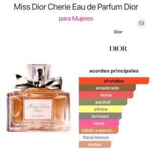 (F109) Inspirado en Miss Dior Cherie Eau de Parfum Dior EDP.