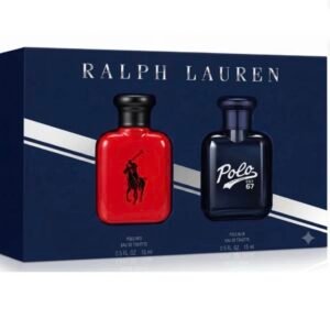 SET PERFUME RALPH LAUREN POLO RED EDT 15 ML + POLO 67 EDT 15 ML