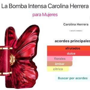 (F111) Inspirado en  La Bomba Intensa de  Carolina Herrera edp.