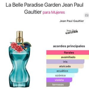 (F113) inspirado en La Belle Paradise Garden de Jean Paul Gaultier
