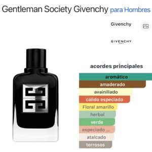 (M113) Inspirado en Gentleman Society de Givenchy